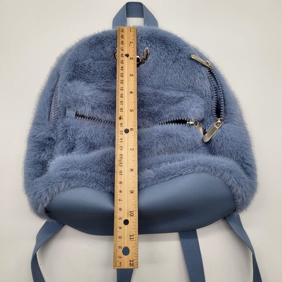 BIOWORLD X STITCH Disney Fuzzy Blue Mini Backpack - Picture 7 of 9